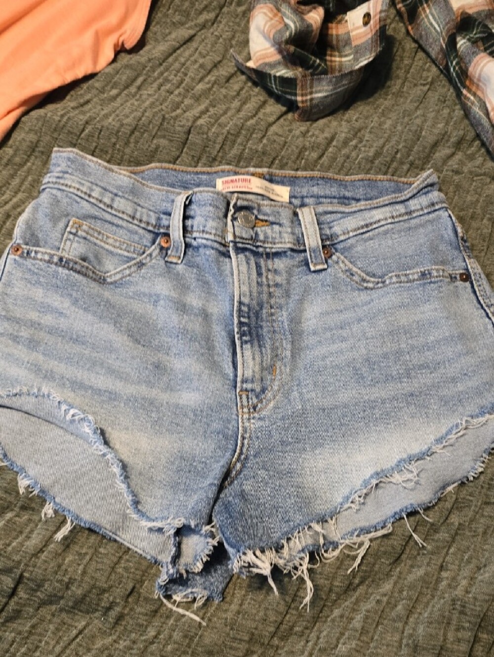Signature by Levi Strauss Peach Tank Top Like Brand New